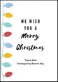 We wish you a Merry Christmas piano sheet music cover